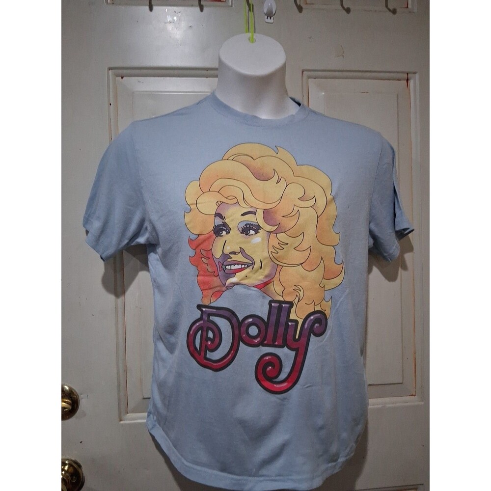 Dolly Parton Graphic T-Shirt Country Music Tee Short Sleeve Size M